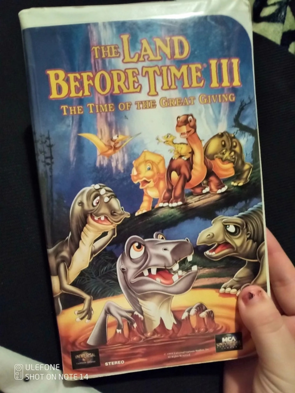 MCA Universal The Land Before Time III: The Time of the Great Giving VHS Tape